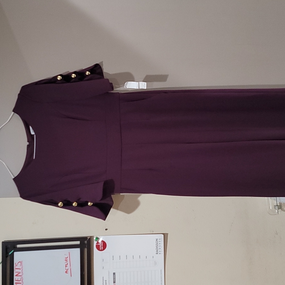 Vibrant purple jumpsuit
